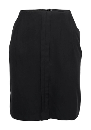 Emporio Armani Pre-Owned seam-detail pencil skirt - Black