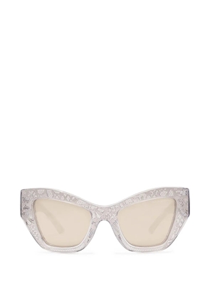 Dolce & Gabbana Eyewear DG lace sunglasses - Silver