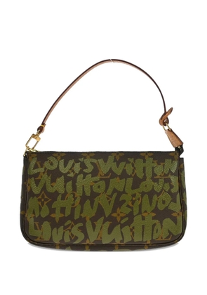 Louis Vuitton Pre-Owned x Stephen Sprouse 2001 Graffiti Pochette Accessoires shoulder bag - Brown