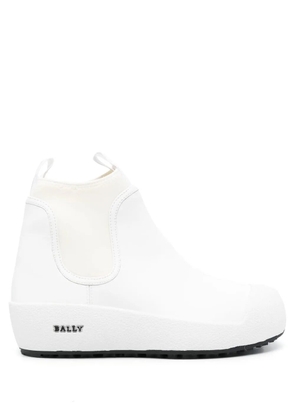 Bally Gadey flatform elastic-panel boots - White