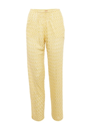 Missoni Pre-Owned yellow trousers