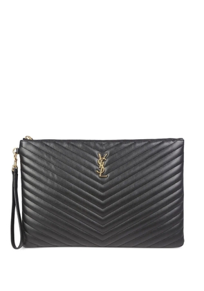 Saint Laurent Monogram clutch bag - Black