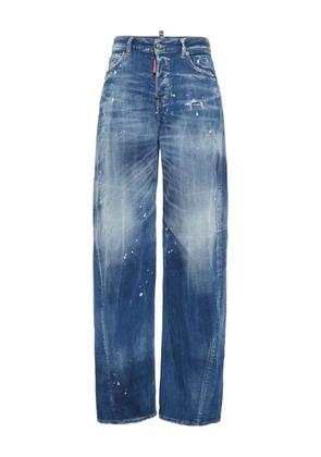 DSQUARED2 distressed-effect jeans - Blue