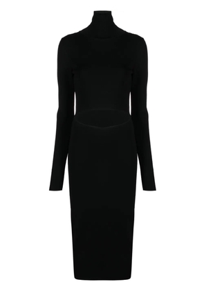 GAUGE81 Suno roll-neck maxi dress - Black