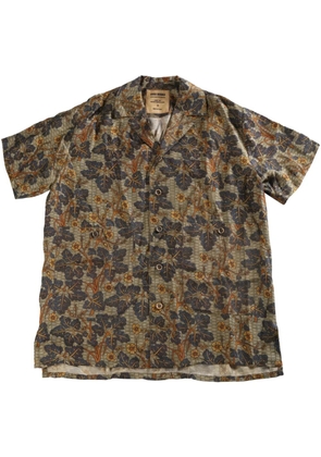 Uma Wang floral-print shirt - Green