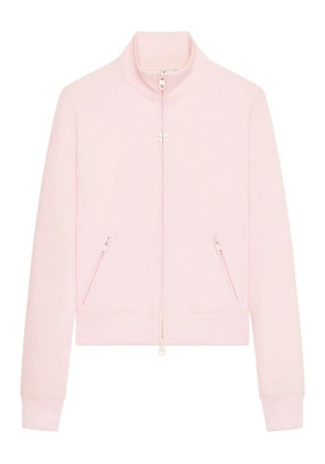 Courrèges logo-detail zipped track jacket - Pink