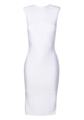 Lethicia Bronstein Gracie V-back midi dress - White