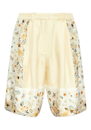 MUNTHE Fabiane silk shorts - Neutrals