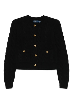 Polo Ralph Lauren cable-knit buttoned cardigan - Black