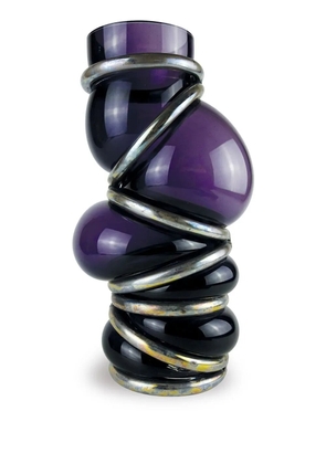 Vanessa Mitrani Chain Ring asymmetric vase - Purple