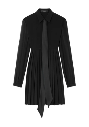 Versace pleated mini dress - Black