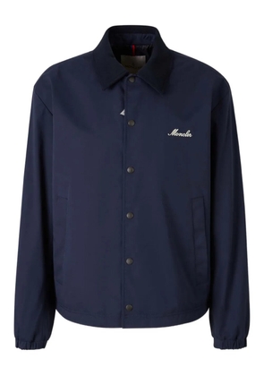 Moncler Arinell embroidered-logo jacket - Blue