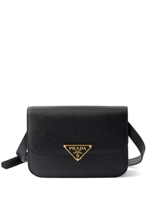 Prada Saffiano leather shoulder bag - Black