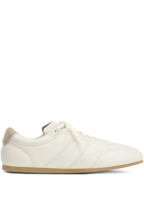 LEMAIRE Soft Runner panelled leather sneakers - White