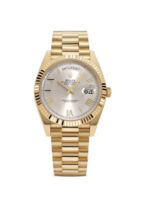 Rolex 2021 Day-Date roman numerals 40mm watch - Gold