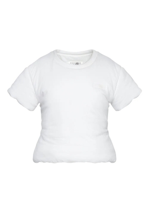 MM6 Maison Margiela padded cotton T-shirt - White