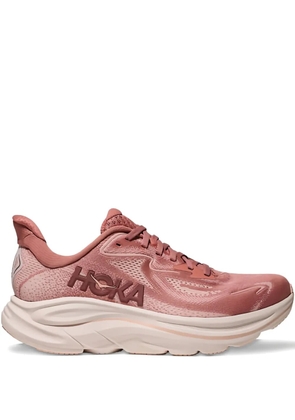 HOKA Clifton 10 lace-up sneakers - Pink