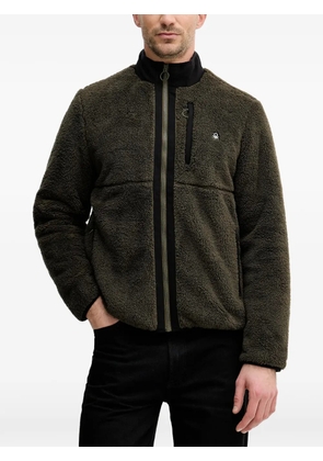 Benetton zip-fastening jacket - Green
