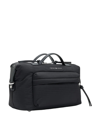 Emporio Armani zip-closure holdall - Black