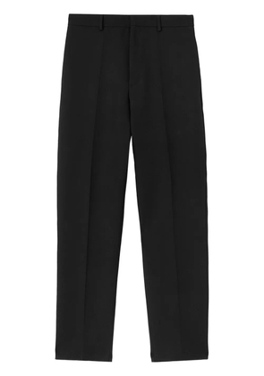 Jil Sander tapered-leg wool trousers - Black