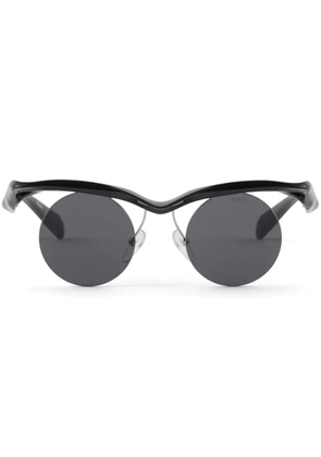 Prada Eyewear Runway round-frame sunglasses - Black