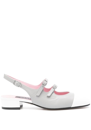 Carel Paris Abricot leather pumps - Grey