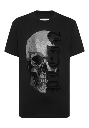 Philipp Plein graphic-skull T-shirt - Black