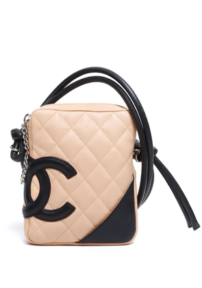 CHANEL Pre-Owned 2004 Cambon Line shoulder bag - Neutrals