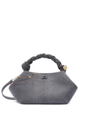 GANNI twisted-handle tote bag - Grey