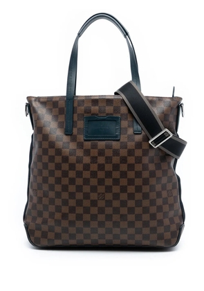 Louis Vuitton Pre-Owned 2014 Damier Ebene Herald satchel - Brown