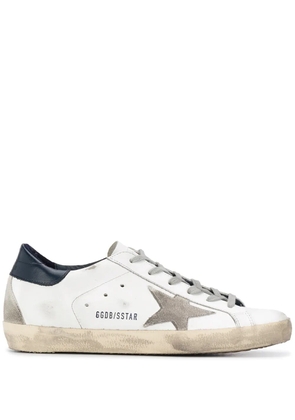 Golden Goose Super-Star distressed-finish sneakers - White