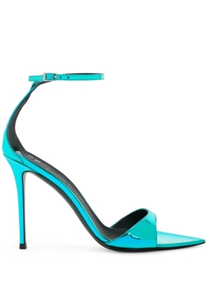 Giuseppe Zanotti 105mm Intriigo Strap sandals - Blue