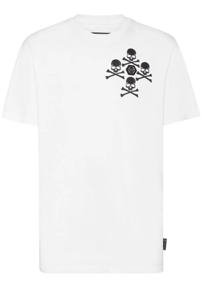 Philipp Plein SS Skull and Bones t-shirt - White