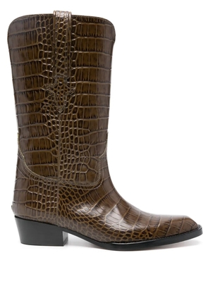 Paris Texas Hilda 35mm boots - Brown