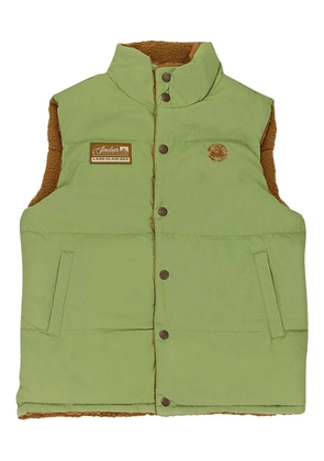 Sinclair logo-patch gilet - Green