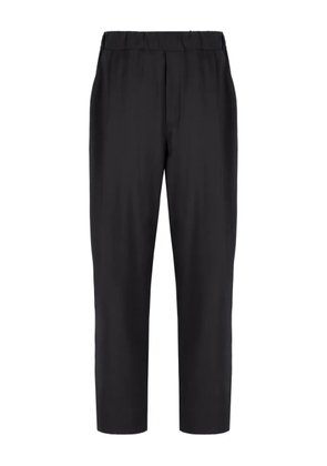 Laneus elasticated-waistband trousers - Black