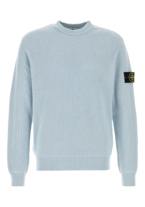 Stone Island ribbed cotton sweater - Blue