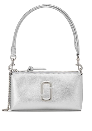 Marc Jacobs mini The Metallic pochette cross body bag - Silver