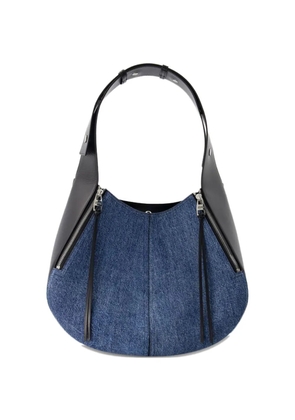 Alexander McQueen Pre-Owned hobo skull leather bag - Blue