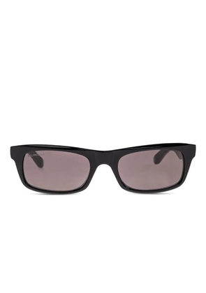 Balenciaga Eyewear rectangle-frame sunglasses - Black