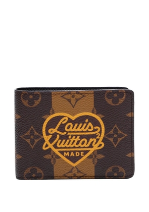 Louis Vuitton Pre-Owned x Nigo 2021-2025 Monogram Stripe wallet - Brown
