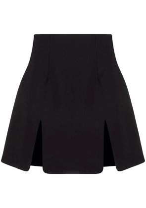 AMBUSH front slits high waist skirt - Black