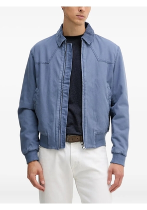 Benetton corduroy collar cotton jacket - Blue