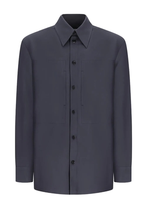 Jil Sander pocket-detail cotton shirt - Grey