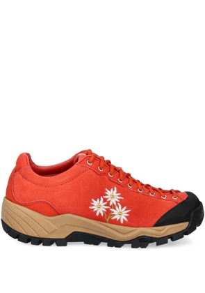 Diemme Movida floral-embroidered hiking sneakers