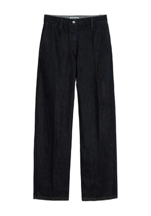 Jil Sander button-fly flared jeans - Blue