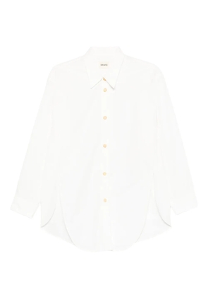 KHAITE Goya button shirt - White