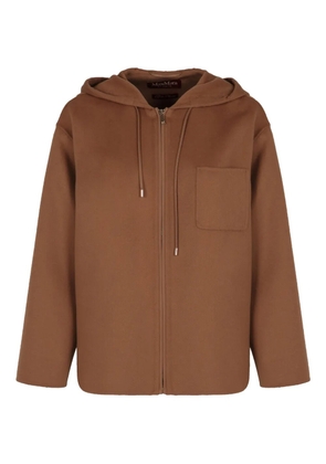 Max Mara chest-pocket jacket - Brown