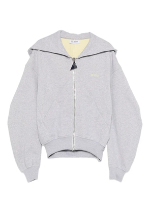The Attico zip-up hoodie - Grey