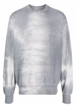 Daily Paper tie-dye print jumper - Grey